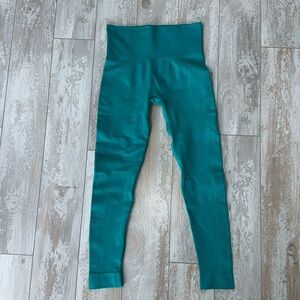 Set Active Sculptflex Seamless‎ Leggings in Teal Size XS